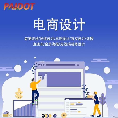 1688店铺详情页制作电商产品图拍摄详情模板淘宝美工装修平面设计