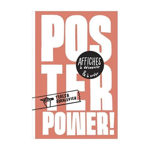 poster power 海报的力量 法文艺术绘本 原版图书籍进口正版